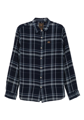 Superdry checked shirt - Blue