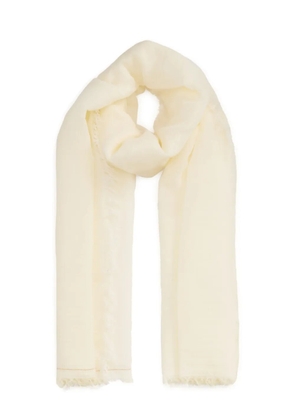 Fabiana Filippi fringed scarf - Neutrals