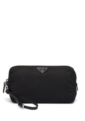 Prada Re-Nylon zip-up pouch - Black