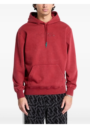 PUMA cotton-blend hoodie - Red