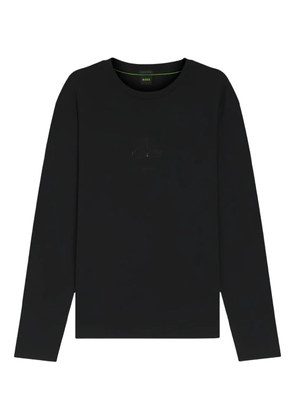 HUGO Togn Mirror long-sleeved T-shirt - Black