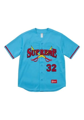 Supreme Stadium Swords Baseball 'Blue' T-shirt