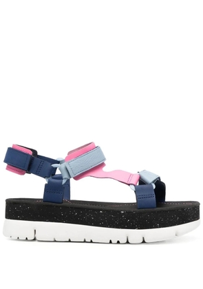 Camper Oruga platform sandals - Blue