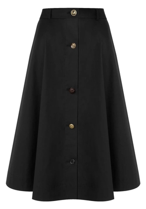 Moschino A-line midi skirt - Black