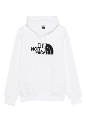 The North Face logo-print hoodie - White