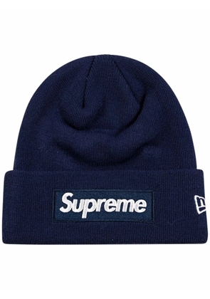 Supreme x New Era Box Logo beanie - Blue