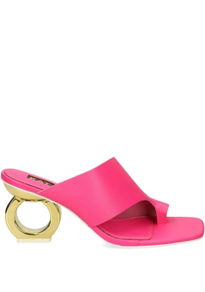 Kat Maconie 75mm Sigrid ring-heel sandals - Pink