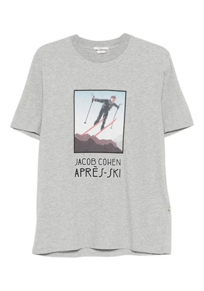 Jacob Cohën graphic crew-neck T-shirt - Grey