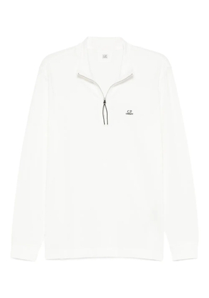 C.P. Company half-zip sweatshirt - White