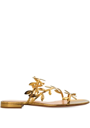 Gianvito Rossi leather sandals - Gold