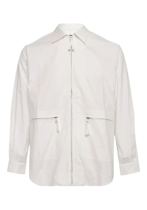 Comme des Garçons Homme zip-pocket shirt - White