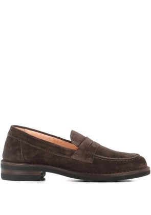 Astorflex Diane suede loafers - Brown