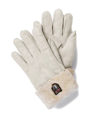 Parajumpers shearling-cuff gloves - Grey
