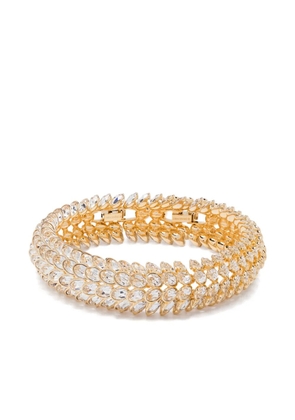 Swarovski Idyllia crystal-embellished bracelet - Gold