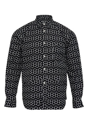 Comme des Garçons Homme Deux printed shirt - Black