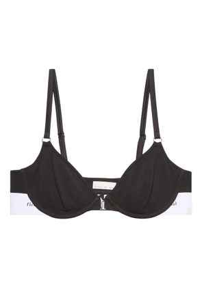 Fleur Du Mal Garcon demi bra - Black