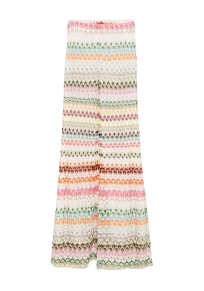 Missoni striped trousers - Green