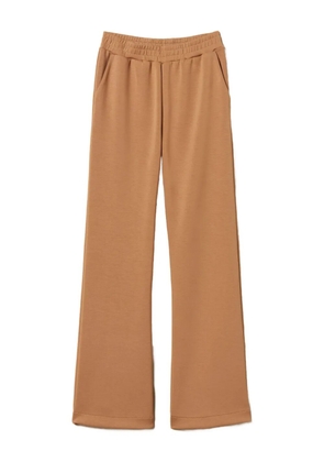 TWINSET Scuba side slant pockets trousers - Brown