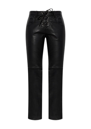 ISABEL MARANT Vanel lace-up trousers - Black