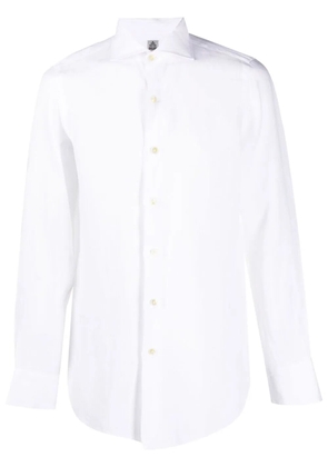 Finamore 1925 Napoli collared linen shirt - White