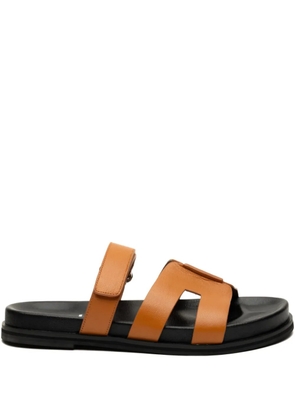 Bibi Lou leather slides - Brown