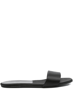 Loulou Stella satin-band slides - Black