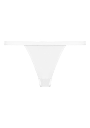 Maison Close Pure Tentation openable thong - White