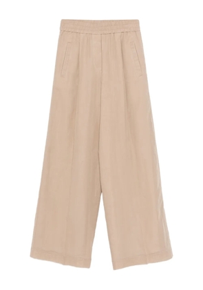 Brunello Cucinelli elasticated palazzo pants - C8690 BEIGE