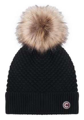 Colmar faux-fur beanie hat - Black