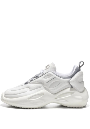 Leandro Lopes Mining logo-detail sneakers - Grey