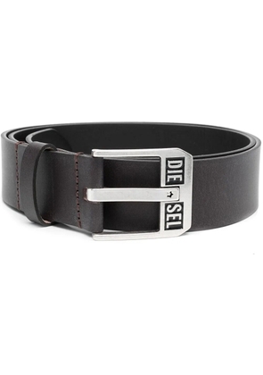 Diesel Bluestar II leather belt - Black
