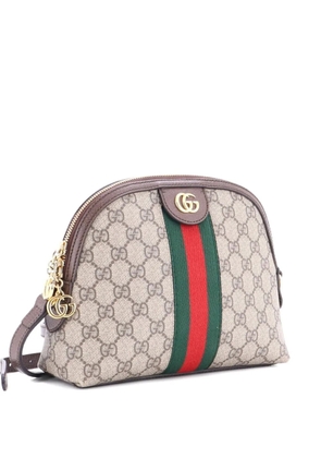 Gucci Pre-Owned Ophidia Dome GG Coated Canvas Small shoulder bag - Brown