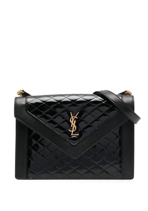 Saint Laurent Gaby quilted shoulder bag - Black