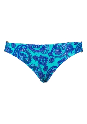 Caha Capo Dubai paisley metal buckle bikini bottoms - Blue