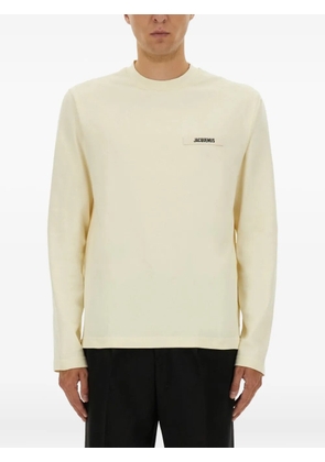 Jacquemus The Gros Grain long-sleeve T-shirt - Neutrals