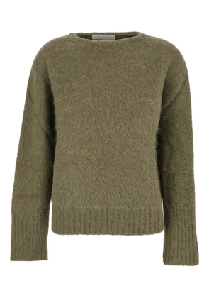 Antonelli ribbed-cuff jumper - Green