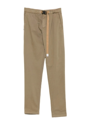 WHITESAND Robert belted trousers - Brown