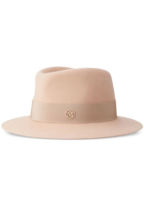 Maison Michel Andre fedora hat - Neutrals