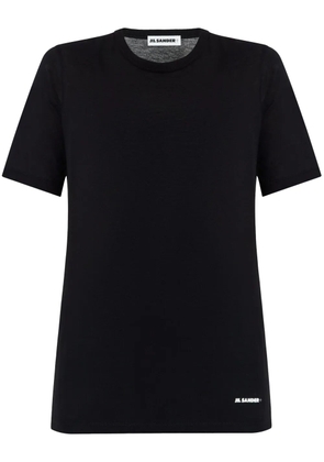 Jil Sander logo-print cotton t-shirt - Black
