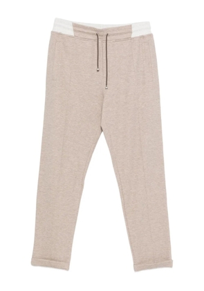 Doriani Cashmere drawstring-fastening trousers - Neutrals