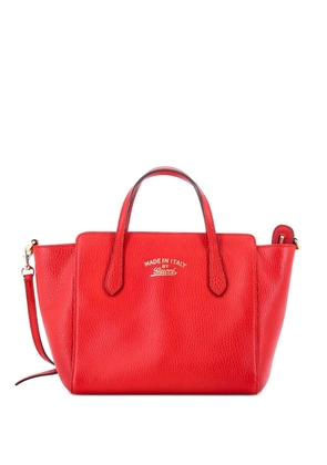 Gucci Pre-Owned Swing Tote Leather Mini crossbody bag - Red