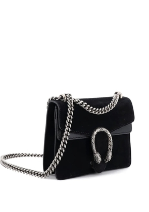 Gucci Pre-Owned Dionysus Bag Suede Mini shoulder bag - Black