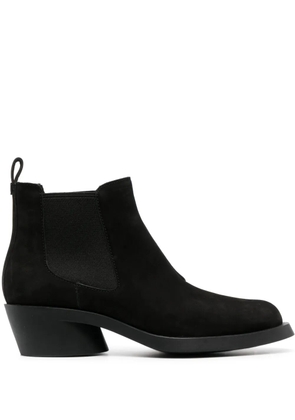 Camper Bonnie 50mm calf-suede ankle boots - Black
