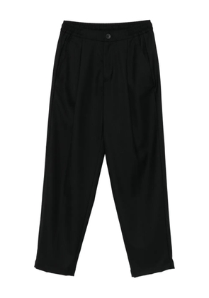 Herno elastic-waist trousers - Black