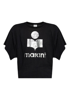 MARANT ÉTOILE logo-print t-shirt - Black