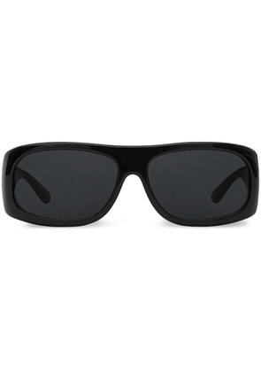 Courrèges Holy logo sunglasses - Black