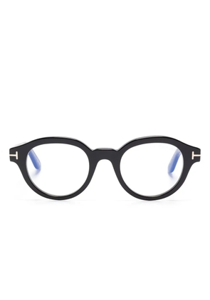 TOM FORD Eyewear round-frame glasses - Black