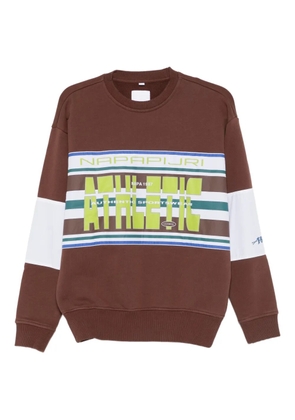 Napapijri x Martin Rose Lamont sweatshirt - Brown