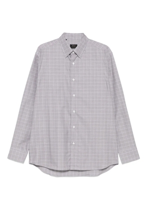 Brioni checked cotton shirt - Grey