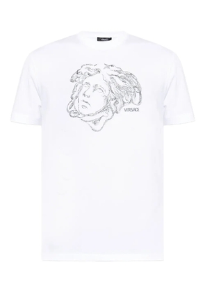 Versace Medusa-embellished T-shirt - White